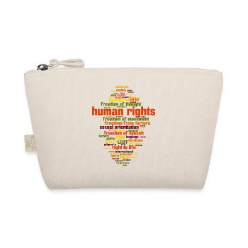 human rights - Bio-Täschchen - Natur - Vorne