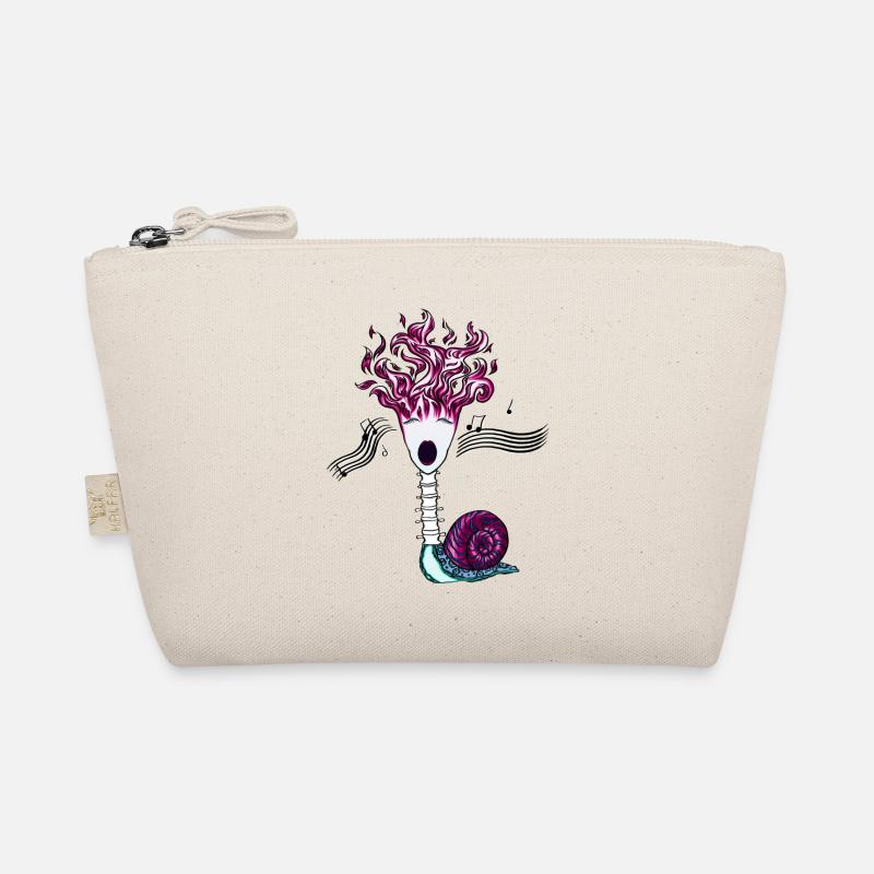 Flame songs backbone-snail Organic Pouch