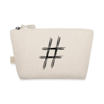 hashtag # - Organic Pouch - nature - Front