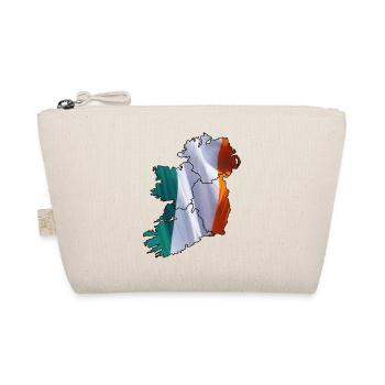 Ireland flag mapped - Organic Pouch - nature - Front