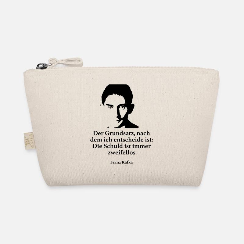 Kafka: The principle according to which I decide - Organic Pouch - nature