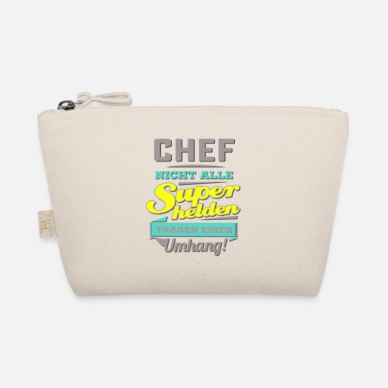 NEON Design für Superhelden - Chef - Geschenk Bio-Täschchen