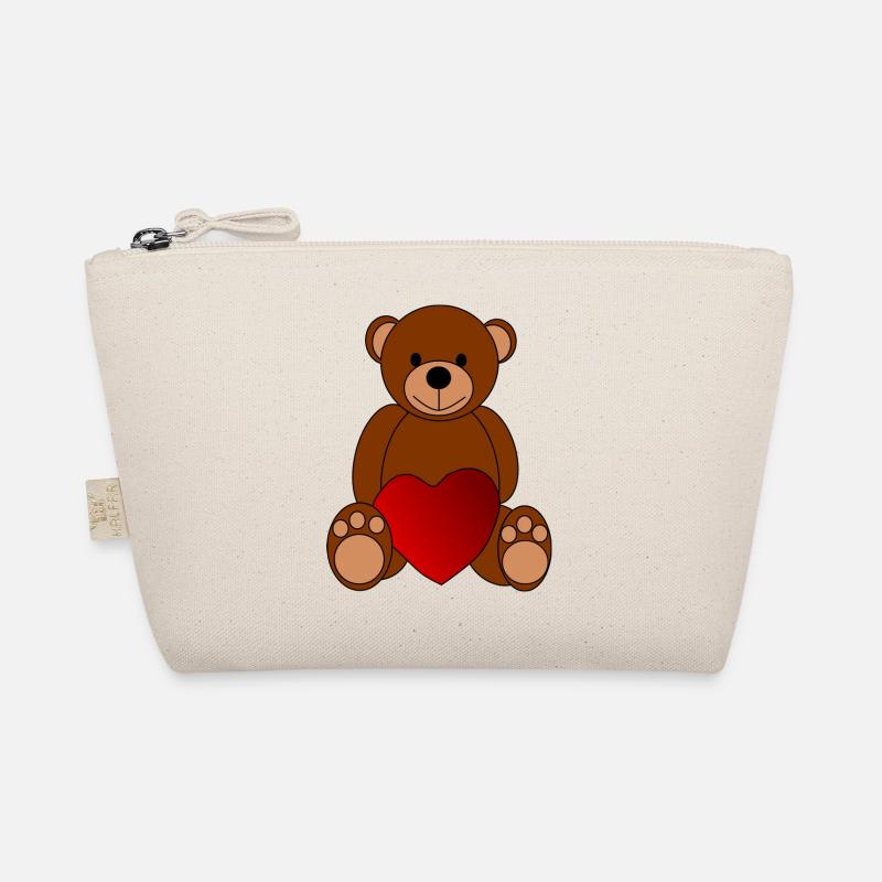 teddy bear teddy bear grizzly brown bear black bear Organic Pouch