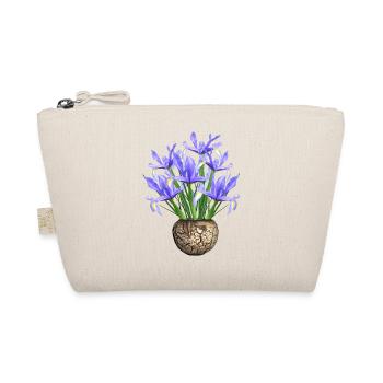 flowers lilies tulips orchids sunflower dahlia ger - Bio-Täschchen - Natur - Vorne