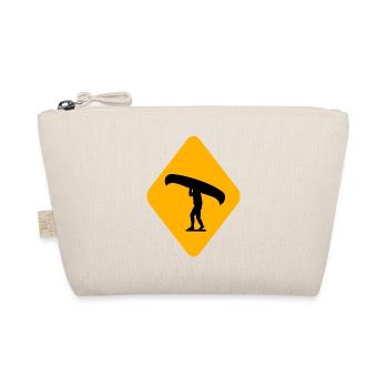 canoe kayak canoe barge paddle boat rowboat19 - Organic Pouch - nature - Front