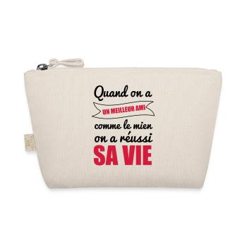 meilleur ami, amitié, best friend - Trousse biologique - nature - Devant
