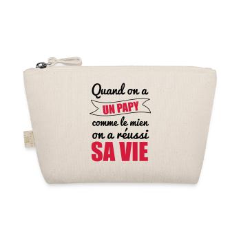 Quand on a un papy, papi, pépé, grand-père - Trousse biologique - nature - Devant