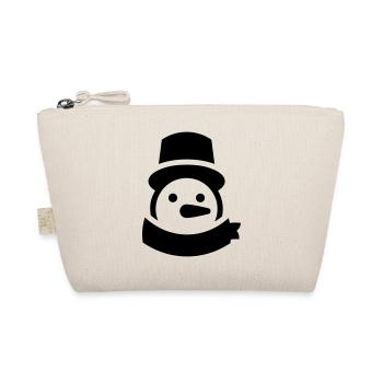 Tête de bonhomme de neige - Trousse biologique - nature - Devant