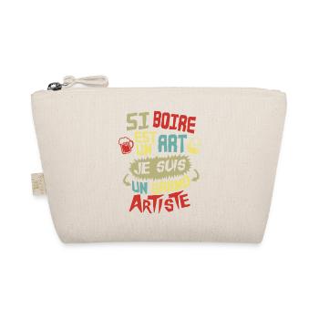 ALCOOL si boire est un art - Trousse biologique - nature - Devant