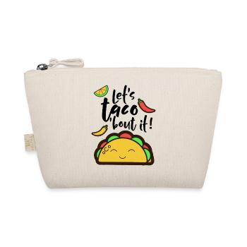 Let's taco 'bout it! - Bio-Täschchen - Natur - Vorne