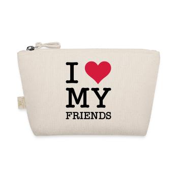 J'aime mes amis - Trousse biologique - nature - Devant