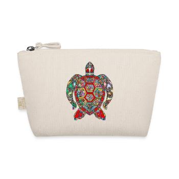 sea turtle colourful - Organic Pouch - nature - Front