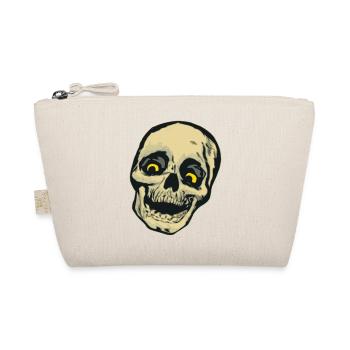 Crâne cadeau bande dessinée - Trousse biologique - nature - Devant