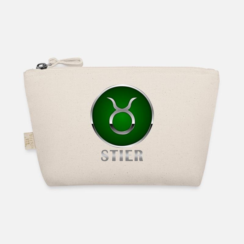 Sternzeichen Stier Horoskop Geschenkidee Geburt Bio-Täschchen