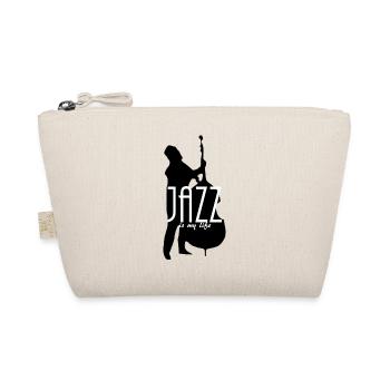 jazz is my life - Bio-Täschchen - Natur - Vorne
