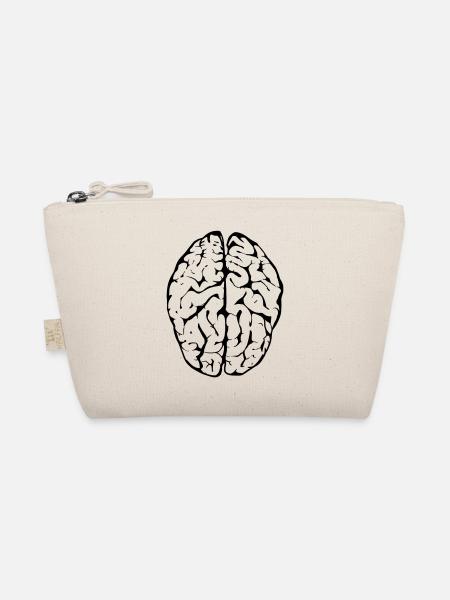 brain - Organic Pouch - nature - Front