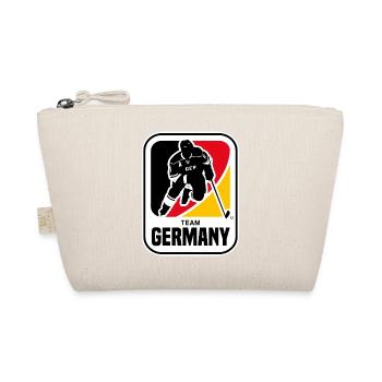 EISHOCKEY DEUSCHLAND TEAM GERMANY - Bio-Täschchen - Natur - Vorne