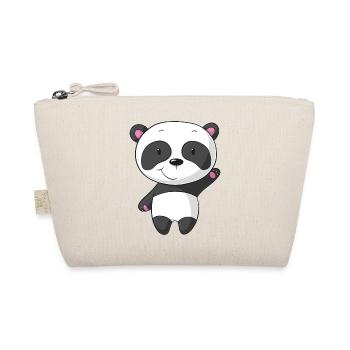 Santander ondulant Comic Panda - Trousse biologique - nature - Devant