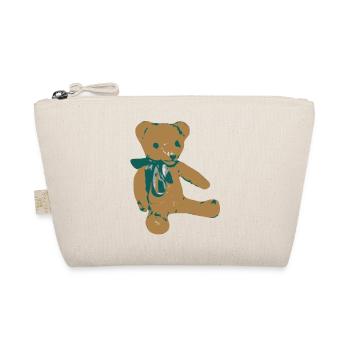 teddybaer teddy - Bio-Täschchen - Natur - Vorne