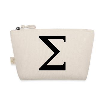 Sigma greek alphabet - Organic Pouch - nature - Front