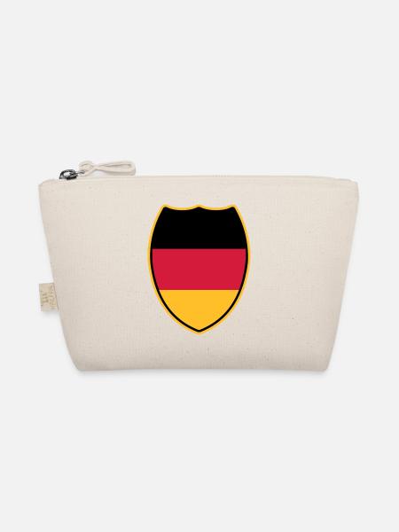 Wappen_von_Deutschland-3c - Bio-Täschchen - Natur - Vorne