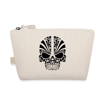 Skull - Organic Pouch - nature - Front