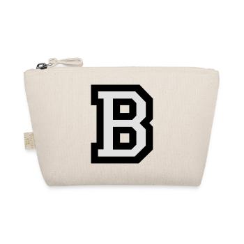 Buchstabe B - Bio-Täschchen - Natur - Vorne