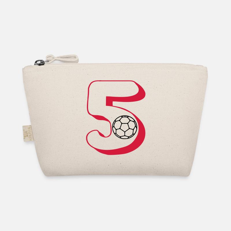 Number 5 handball player Organic Pouch