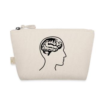 brain_head___f1 - Bio-Täschchen - Natur - Vorne