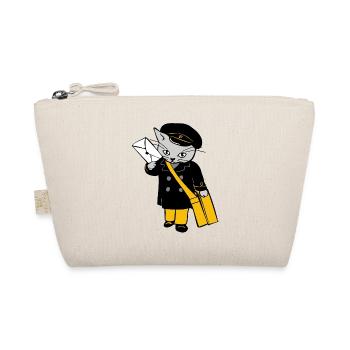 post cat dhl german post postmen cat letter - Organic Pouch - nature - Front