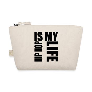 hip hop is my life - Bio-Täschchen - Natur - Vorne