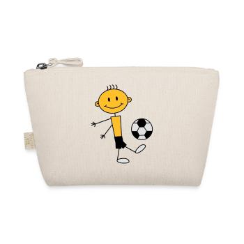 soccer_boy - Bio-Täschchen - Natur - Vorne
