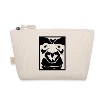 goldrausch fashion the gorilla - Bio-Täschchen - Natur - Vorne
