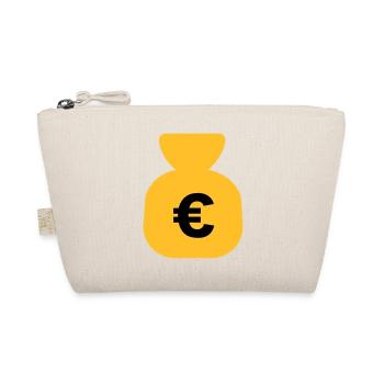 Geld Euro - Bio-Täschchen - Natur - Vorne