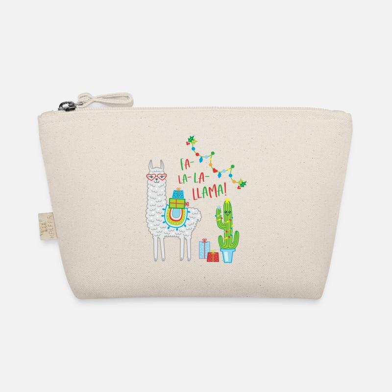 Fa la Llama Weihnachtspullover Weihnachtsgeschenk Bio-Täschchen