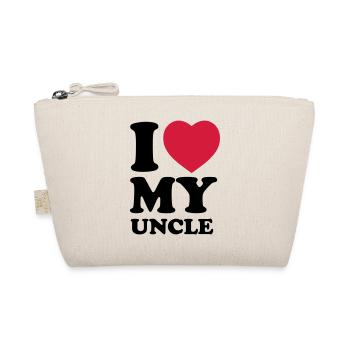I love my uncle - Bio-Täschchen - Natur - Vorne