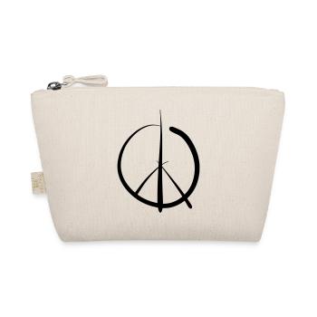Peace - Bio-Täschchen - Natur - Vorne