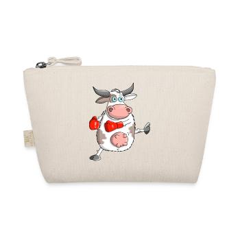 Taureau drôle de bande dessinée - Trousse biologique - nature - Devant