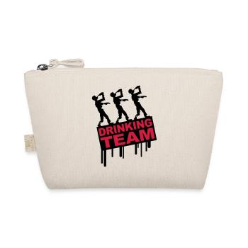 Drunken Party Zombies Drinking Team - Organic Pouch - nature - Front