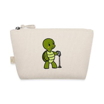 Petit chanteur musicien tortue animaux - Trousse biologique - nature - Devant