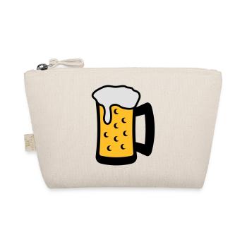 Beer Glas - Bio-Täschchen - Natur - Vorne