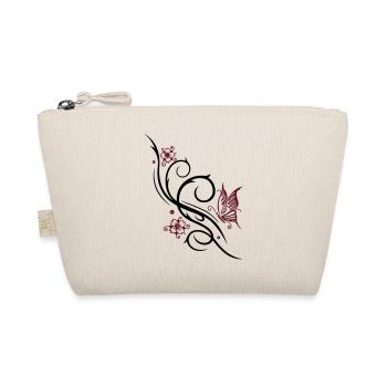 Cherry blossoms with butterfly - Organic Pouch - nature - Front