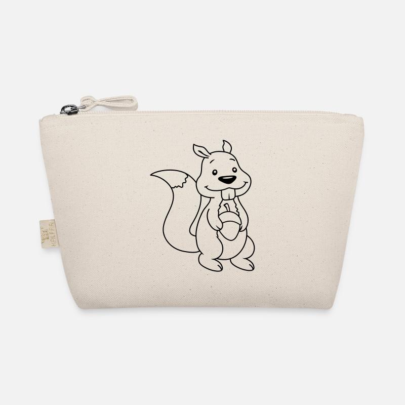 Nuss Comic Eichhörnchen Bio-Täschchen