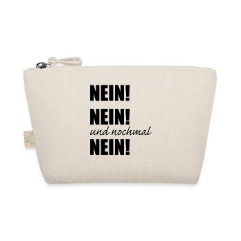 Nein Nein Nein! - Bio-Täschchen - Natur - Vorne