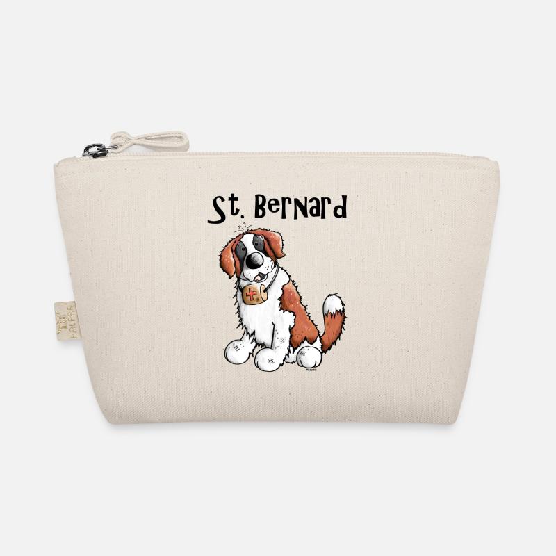 Drolliger Bernhardiner - Hund Bio-Täschchen