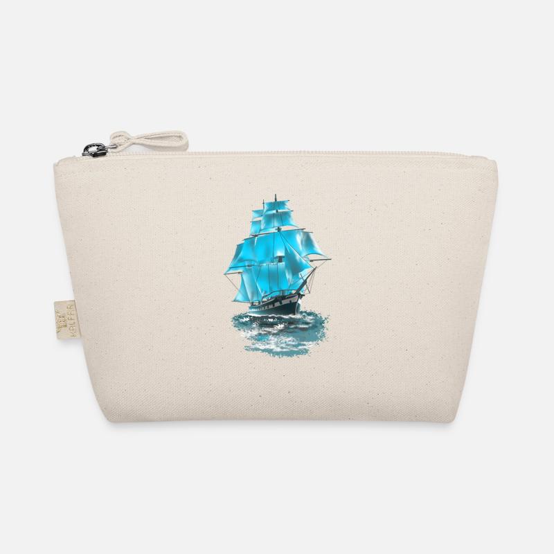 sailing ship Organic Pouch