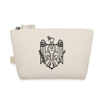moldavian flag emblem of chisinau moldova - Organic Pouch - nature - Front