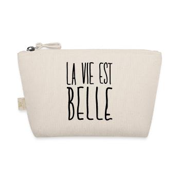 La vie est belle - Trousse biologique - nature - Devant