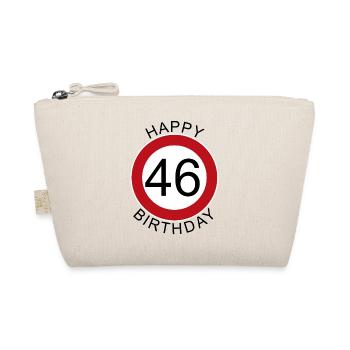Joyeux anniversaire 46 panneau de signalisation - Trousse biologique - nature - Devant