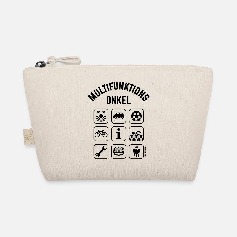 Multifunktions Onkel (9 Icons) - Bio-Täschchen - Natur